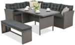 Garden Point Mobilier de grădină din technorattan Latina Garden Point antracit (GAP408)