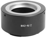 Rollin / ACCPro M42-Nikon Z bajonett átalakító adapter - peremes