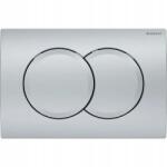 Geberit Delta01 Kétrészes Öblítőgomb, króm-matt (115.107.46.1)