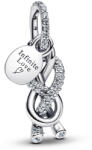 Pandora Pavé végtelen csomó függő charm - 793780C01 (793780C01)