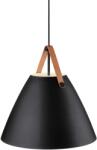 Nordlux Fekete fém függőlámpa Szíj 48 cm (NL-84353003)