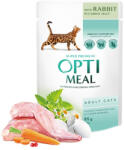 Optimeal Felnőtt macska alutasak - nyúl 85g