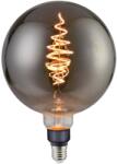 Nordlux Füstszürke dekoratív, szabályozható LED izzó Spirál Deco Globe E27 8, 5W (NL-2080302747)