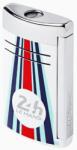 S.T. Dupont Le Mans MaxiJet szúrólánggal égő szivaröngyújtó - Limitált kiadás fehér és króm (020088)