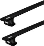 Thule Suport pentru plaf cu EVO WingBar Black Ford Transit Custom 4-dr Van cu puncte fixe 18-24