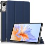  LEATHER Capac cu balamale pentru Honor Pad V9 albastru