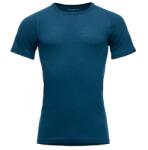  DEVOLD Lauparen Merino 190 Base Tee Man flood - póló S