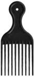 Chrom Well afro fésű HS35039 - hajvarazs