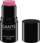Santé naturally Lip to Cheek Stick - 01 Rose Blush