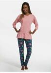 Cornette Pijama dama, 100% bumbac, Cornette W183-200 (Culoare: Roz deschis, Marime: M) (24667) Fierastrau