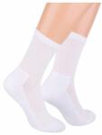 Steven Sosete sport barbati, flausate pe talpa - Steven S047-34A alb (Culoare: Alb, Marime: 41-43) (24744) Surubelnita