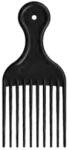Chrom Well afro fésű HS35039 - hajpatika