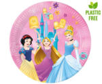 Decorata Party Papírtányér 23cm 8db Princess, Hercegnők (LUFI421147)