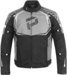  Plus ragnar fekete/szürke motoros kabát (Ragnar011)