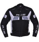  Plus Scorpio fekete-fehér motoros kabát (Scorpion010)