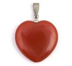  Karneol kis szív medál