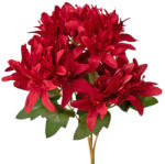 Valex Decor Selyemvirág csokor, 5 ágú, 29cm magas - Bordó (LD012-04)