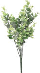  Eukaliptusz csokor, 7 ágú, 34cm magas - Világoszöld (LD015-01)