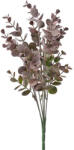  Eukaliptusz csokor, 7 ágú, 34cm magas - Lila (LD015-04)