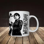  Wednesday mintás bögre 5 (HHM_051)