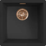 Elleci ELLECI- Mosogatótálca Zen-F 102 Keratek K86 Black bronz tartozékokkal (LKZ10283F01BRZ) - muszakinet