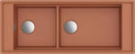 Elleci ELLECI- Mosogatótálca Mixology 590 1140x392 Keratek K83 Clay inox tartozékokkal (LKM59083FIXCI) - muszakinet