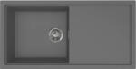 Elleci ELLECI- Mosogatótálca Sintesi 480 Keratek K99 Dark Grey inox tartozékokkal (LKS48099) - muszakinet