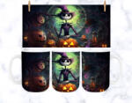  Madárijesztő mintás halloweeni bögre -3 (HHM_033)