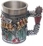 Tole 10 Imperial Cana Medievala Halba de bere, Game Over, 14.5cm, 500ml decorat 360grade Tole 10 Imperial 39805