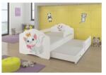  Pat Dormitor Dublu Cu Balustrada CASIMO II CAT Cu Saltea 80x160cm