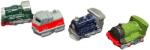 DIECAST Set 4 Locomotive Metalice cu functie de resort1/43 (36637)