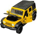 Newao Model Jeep Wrangler Rubicon Galben (Replica) cu led-uri si sunete scala 1/431/43 (36530)