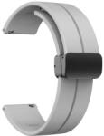 Ricardo Curea Ricardo Silicone 22mm (pentru Amazfit Bip 5), gri, eliberare rapidă