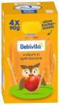 Bebevita Плодова закуска Bebivita - Пълнозърнеста шпелта с ябълка и банан, 90 g (19109)