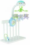 Mattel Музикална въртележка за кошара Fisher Price - Мечета и пеперуди (1675916)