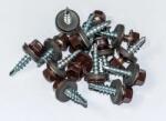  Suruburi Autoforante Cap Hexagonal 4.8x20 mm Maro Ral 8017 - 250 Buc/cutie (WSBP-48019-8017)