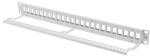Lanberg Üres patch panel 24 port 1U 19" tehermentesítővel, szürke (PPKS-1024-S) - shop