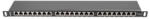 Lanberg Patch panel 24 port 0.5U 19" CAT. 6 árnyékolt, fekete (PPS6-0024-B) - shop