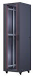 Formrack 16U Betaline 600x600 19" szabadon álló rack szekrény - RAL9005 fekete (BETA-16U6060)