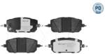 MEYLE set placute frana, frana disc MEYLE -PD: Advanced performance and design. 025 265 0616/PD (025 265 0616/PD)