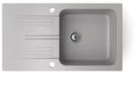  H2 Asparo szürke csepptálcás gránit mosogatótálca 775x435x170 mm (asparo-szurke)