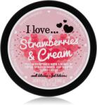 I Love Strawberries & Cream unt pentru corp 200 ml