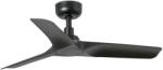 Faro Barcelona Ventilator de tavan FARO 33825WT HEY S negru d. 90 cm Wi-Fi + telecomandă (FA33825WT)
