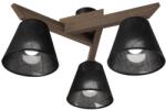 Brilagi Lustră aplicată Brilagi ANTHONY 3xE14/40W/230V stejar/negru (BG1454)