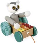 Janod Дървена играчка за дърпане Janod Tropik - Лемур с ксилофон (J08270)
