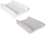  Ceba pelenkázólap huzat pamut (50x70-80) 2db/csomag világosszürke szürke csillagos - babycenter-online