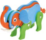 Vergionic 7094 3D fa építőjáték, elefánt