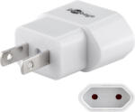 Goobay EU to USA/JAPAN utazó adapter (45345) (45345)
