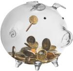  Iso Trade Üveg érmés doboz - átlátszó malacpersely 12 cm (00022588)