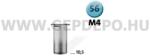 NOVUS Popszegecs-anya M4 S6 x 10.5 acél 0.5-1.5 10DB (NO_045-0044_1)